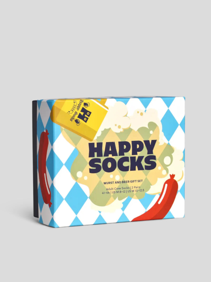 HAPPY SOCKS 2-Pack Wurst And Beer 36/40