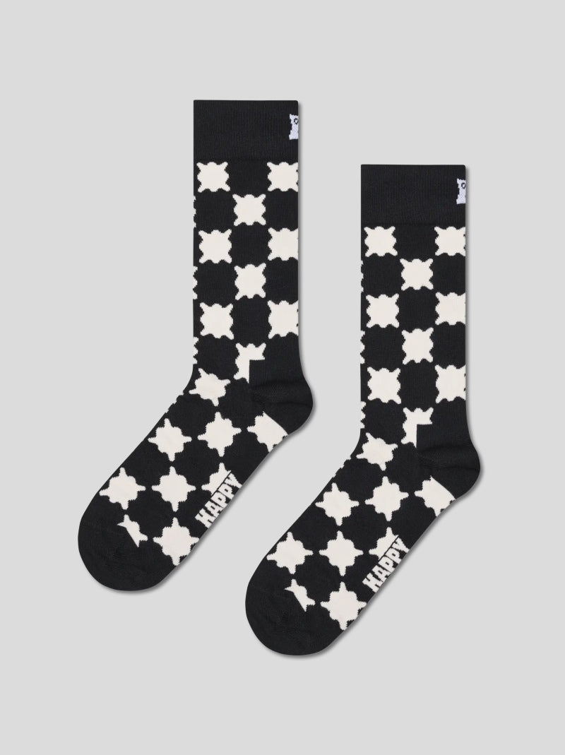 HAPPY SOCKS 3-Pack Black And White 41/46