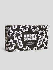 HAPPY SOCKS 3-Pack Black And White 41/46