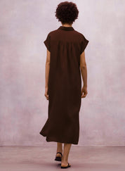 Vestido ECOALF Amatista Lino