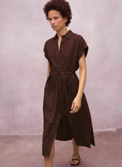 Vestido ECOALF Amatista Lino