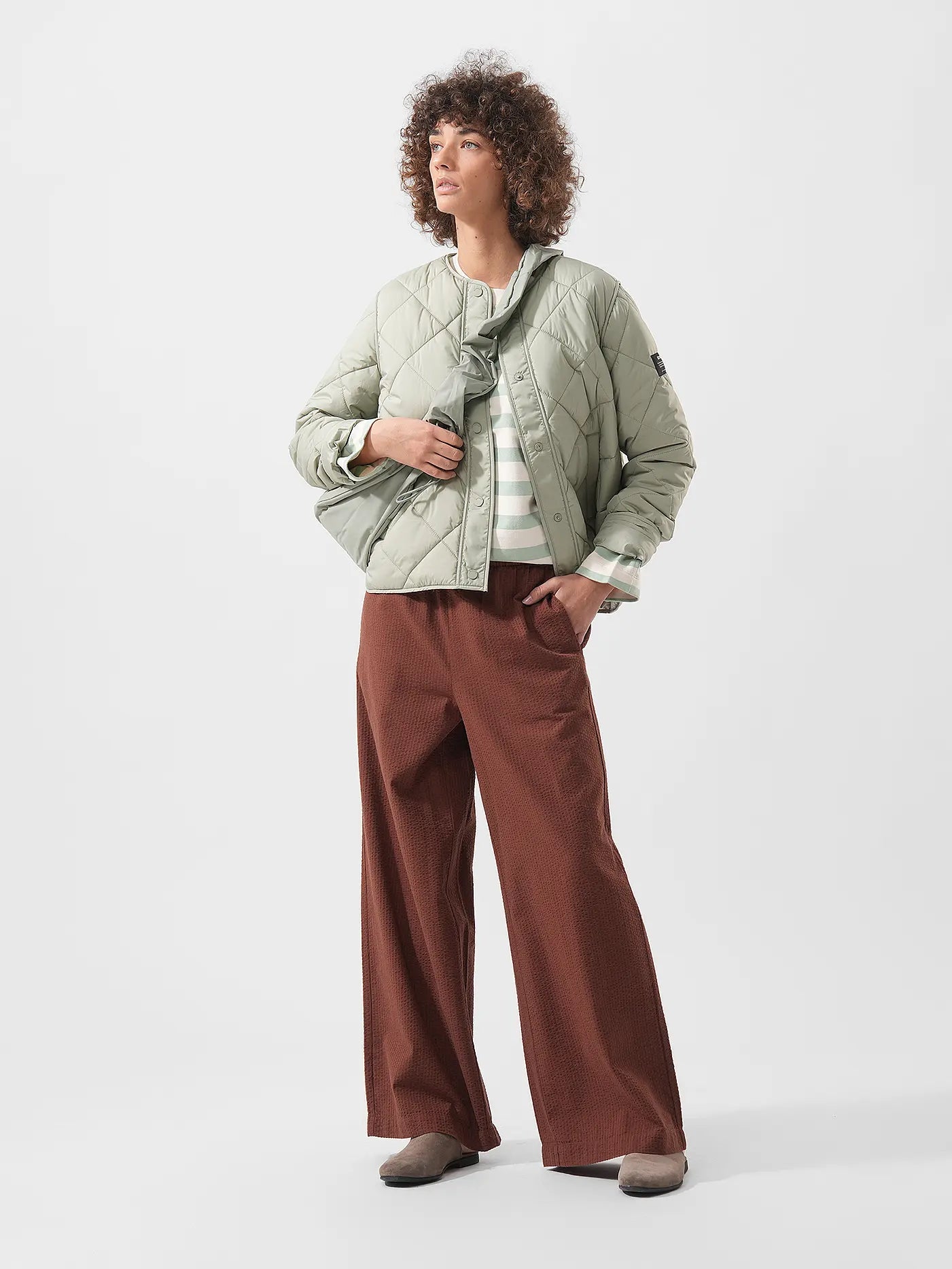 Pantalón ECOALF Moss Seersucker