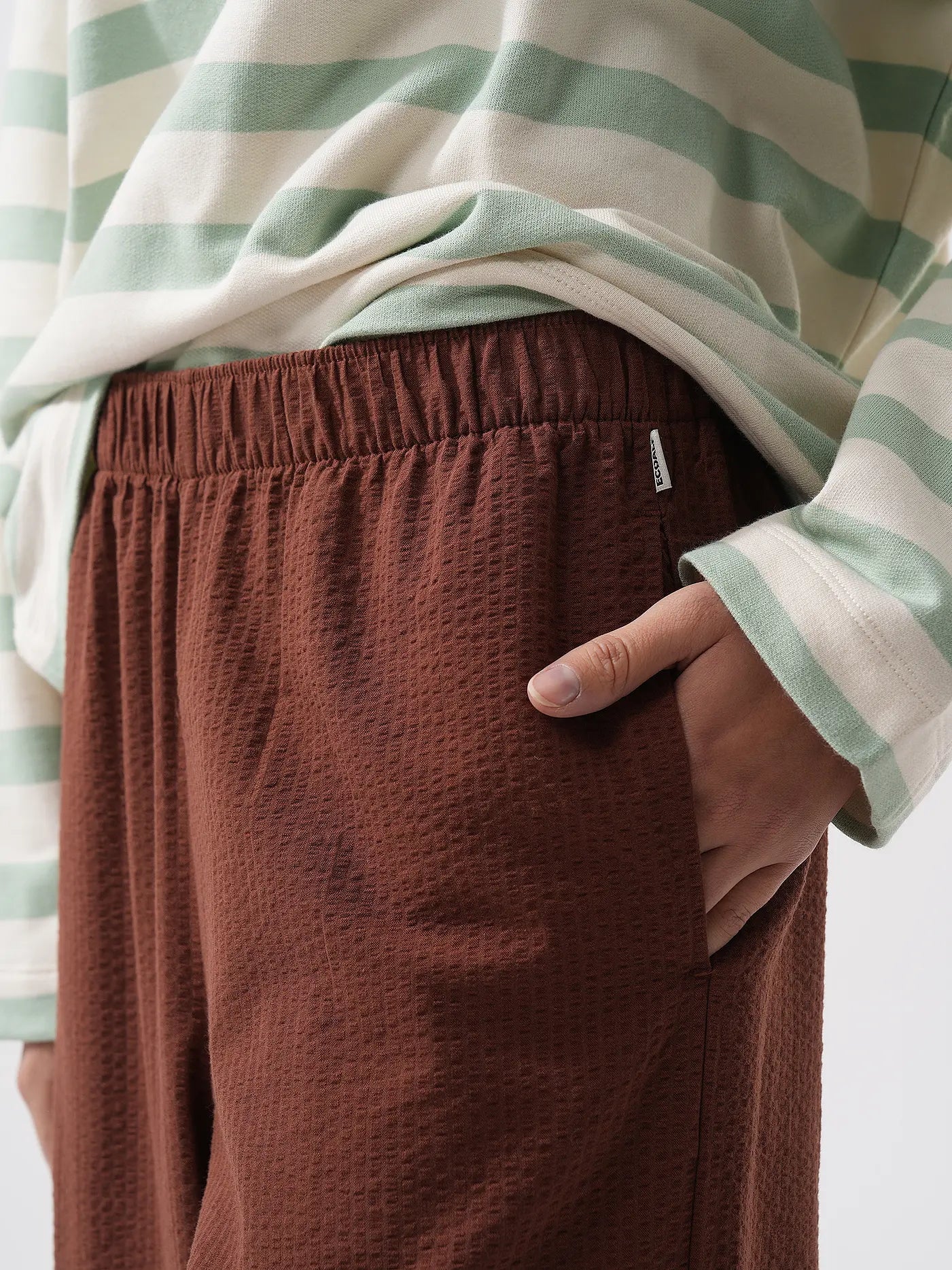 Pantalón ECOALF Moss Seersucker