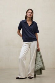 Polo Manga Corta ECOALF Troms Lino