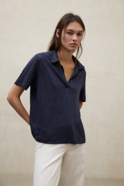 Polo Manga Corta ECOALF Troms Lino