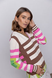 Jersey de Punto BMB & Co Multirayas