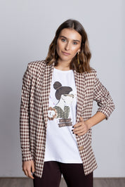Blazer Fluido BMB & Co Ilargi Vichy