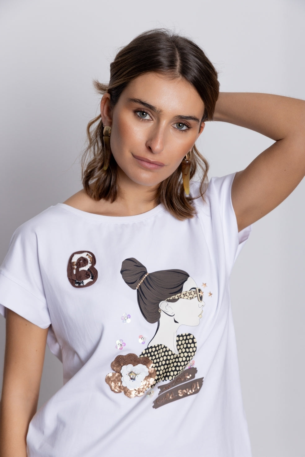 Camiseta de Algodón BMB & Co Maca