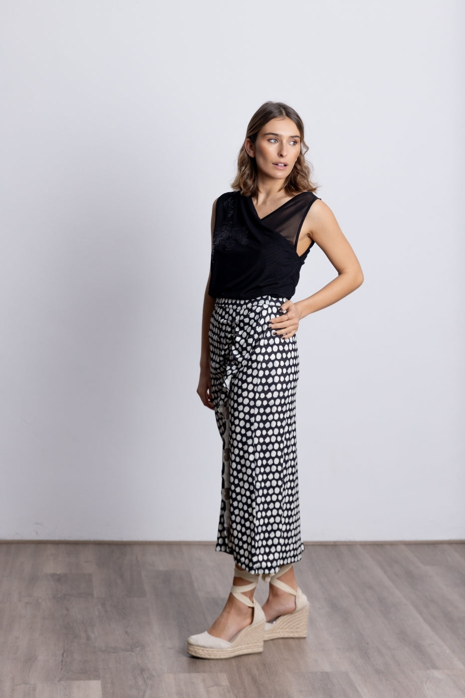 Falda Lunares y Volante BMB & Co Marieta