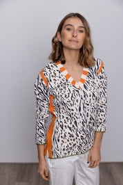 Jersey de Punto BMB & Co Animal Print