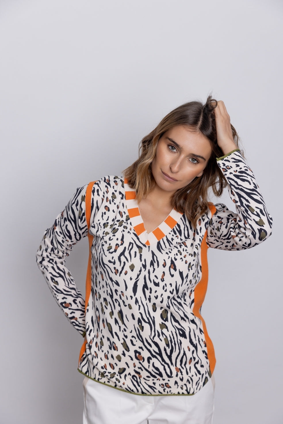 Jersey de Punto BMB & Co Animal Print