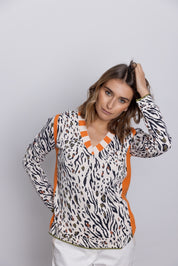 Jersey de Punto BMB & Co Animal Print