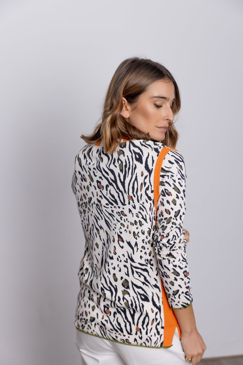 Jersey de Punto BMB & Co Animal Print