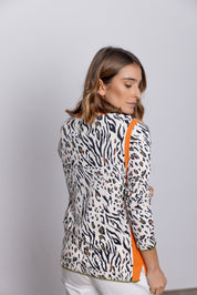 Jersey de Punto BMB & Co Animal Print