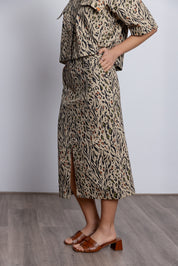 Falda Midi BMB & Co Labarra Animal