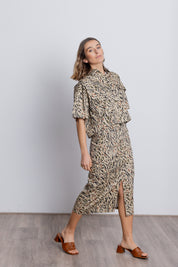 Falda Midi BMB & Co Labarra Animal