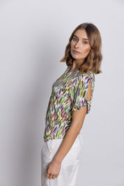 Top Fluido BMB & Co Melania Neon
