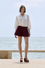 Blusa SITA MURT Cuadros Lurex