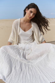 Falda Boho SITA MURT Cuadros Lurex