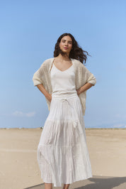 Falda Boho SITA MURT Cuadros Lurex