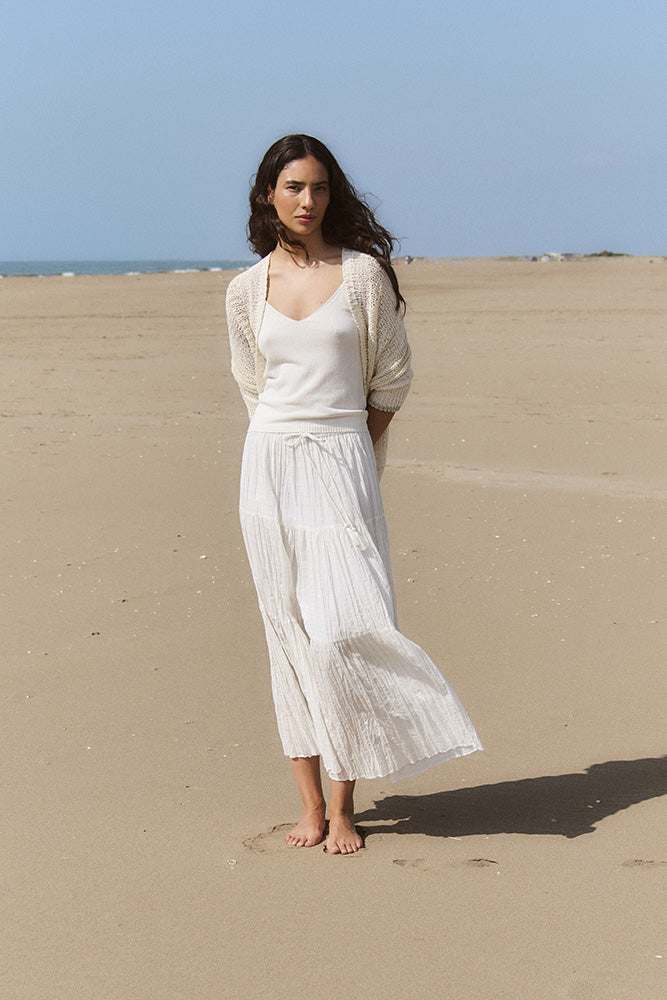 Falda Boho SITA MURT Cuadros Lurex