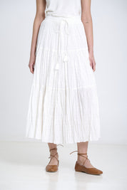 Falda Boho SITA MURT Cuadros Lurex