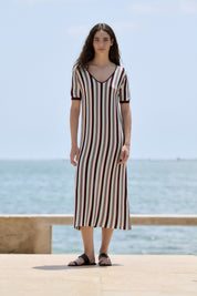 Vestido Largo SITA MURT Rayas