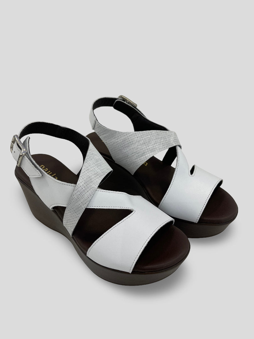 Sandalia PAULA URBAN Piel Combinada