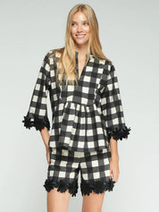 Camisa Valerie VILAGALLO Cuadros Vichy