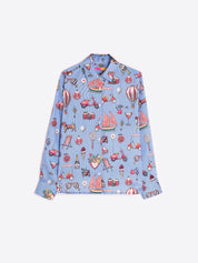 Camisa Isa VILAGALLO Estampado Vintage