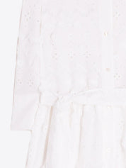 Vestido Largo VILAGALLO Bordado Cinturón
