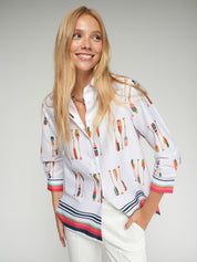 Camisa Tiffany VILAGALLO Estampado Remos