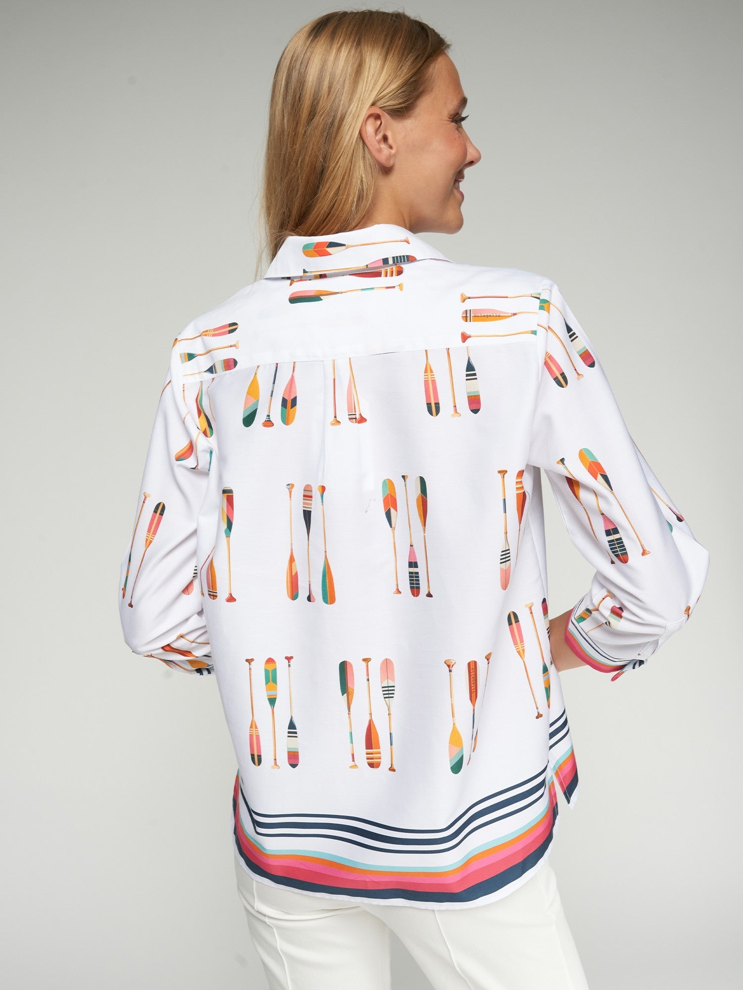 Camisa Tiffany VILAGALLO Estampado Remos