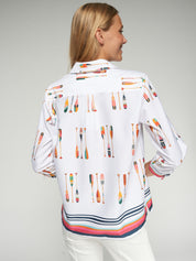 Camisa Tiffany VILAGALLO Estampado Remos