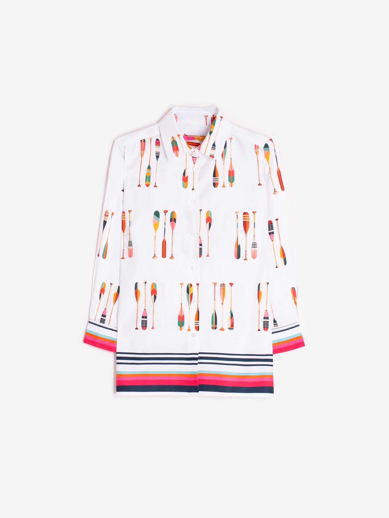 Camisa Tiffany VILAGALLO Estampado Remos