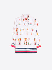 Camisa Tiffany VILAGALLO Estampado Remos