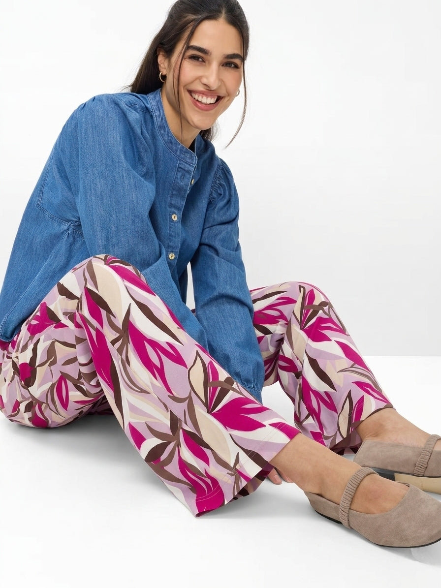 Pantalón Maine BRAX Estampado Floral