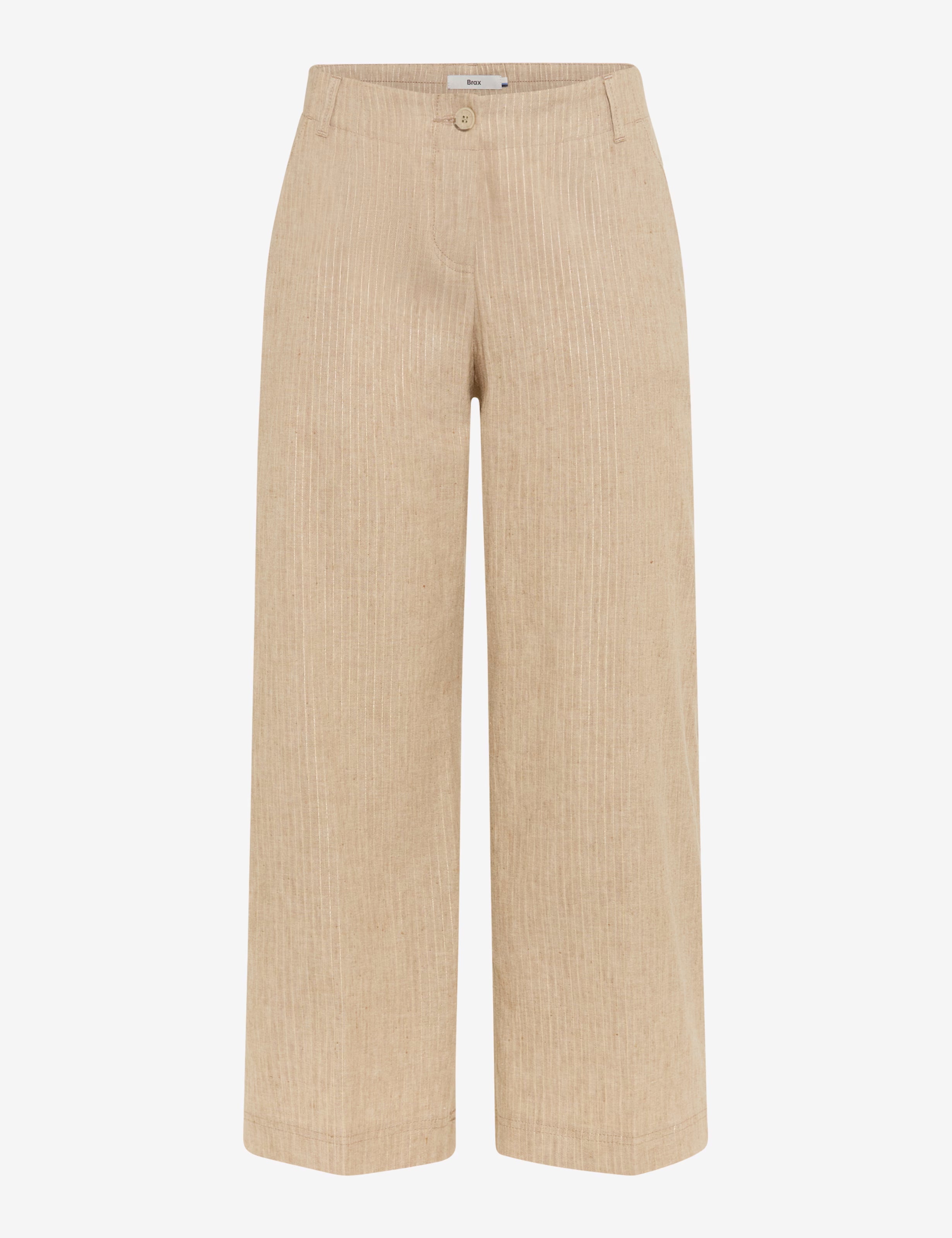 Pantalón Maine BRAX Lino Rayas Lurex