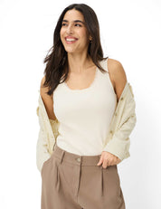 Camiseta Ivy BRAX Tirantes Blonda