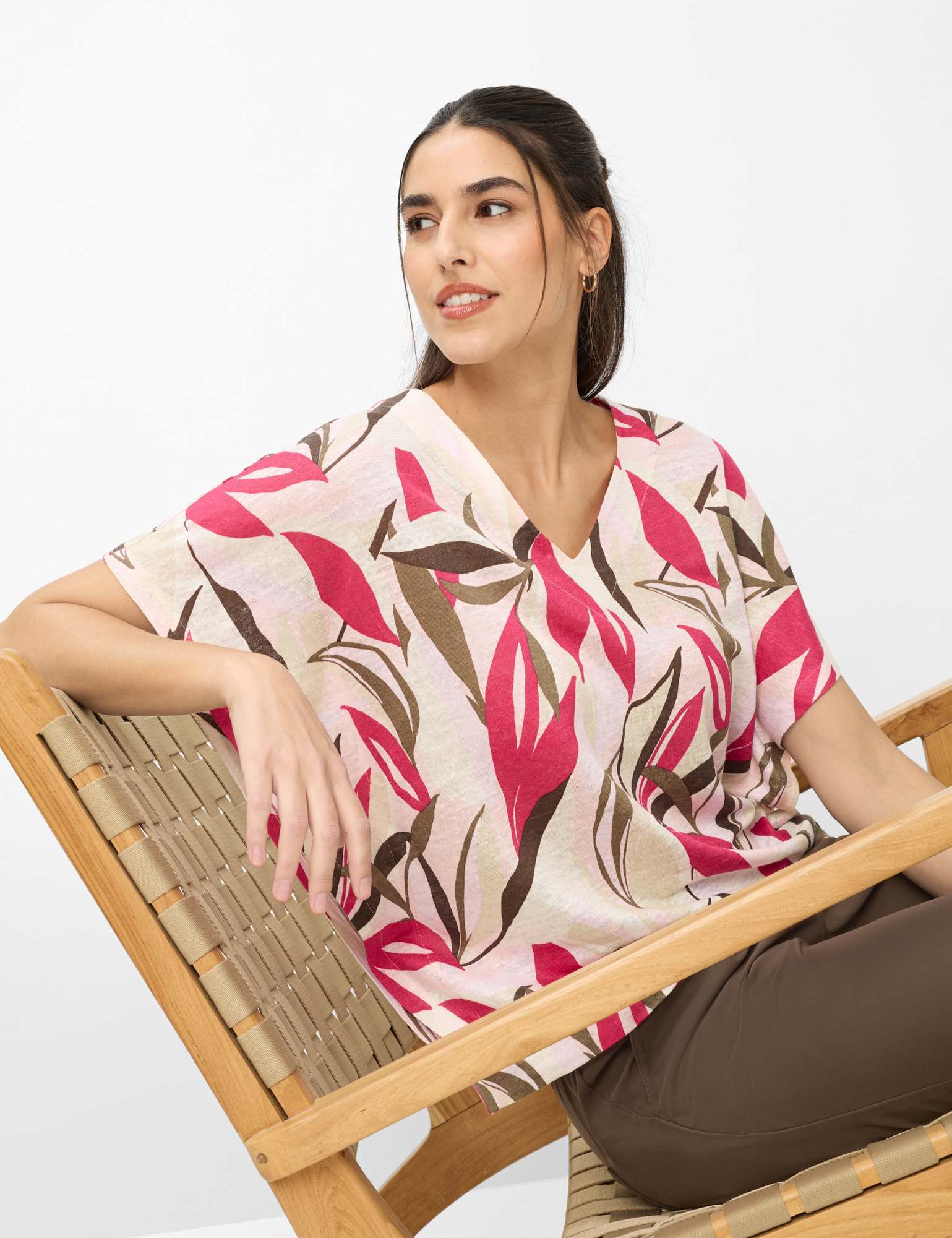 Top Cassie S BRAX Estampado Floral