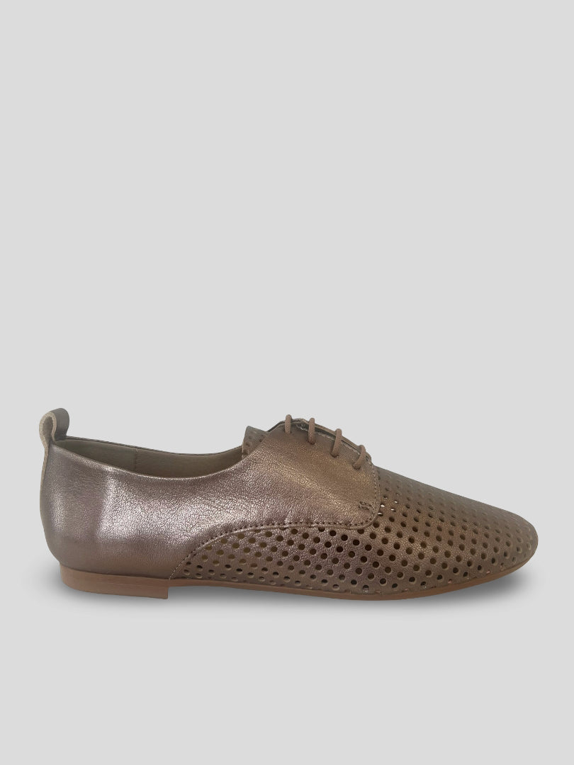 Blucher Calado NE.KA.NE Piel Metalizada