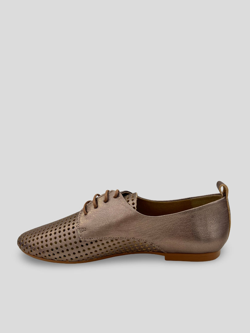 Blucher Calado NE.KA.NE Piel Metalizada