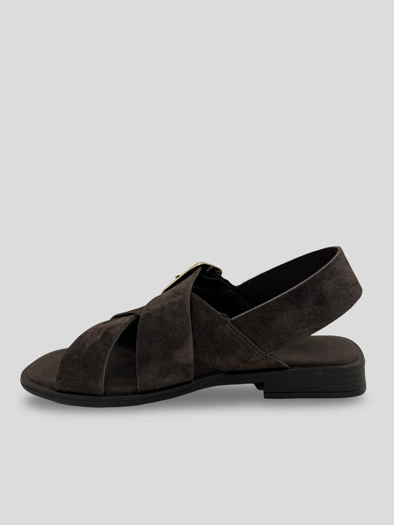 Sandalia Plana NE.KA.NE Ante Hebilla
