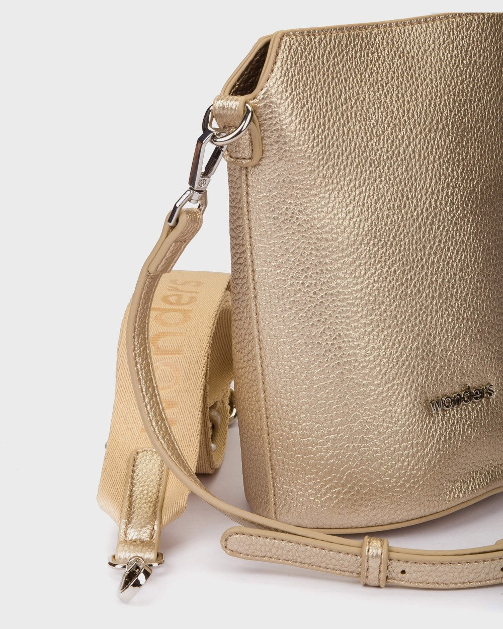 Bolso WONDERS Bombonera Lira PLATINO