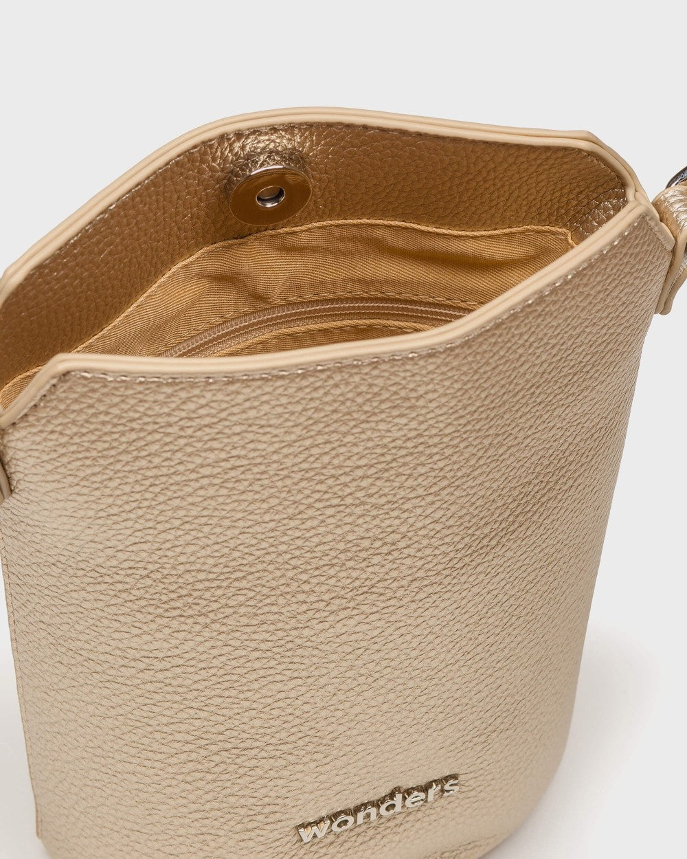 Bolso WONDERS Bombonera Lira PLATINO