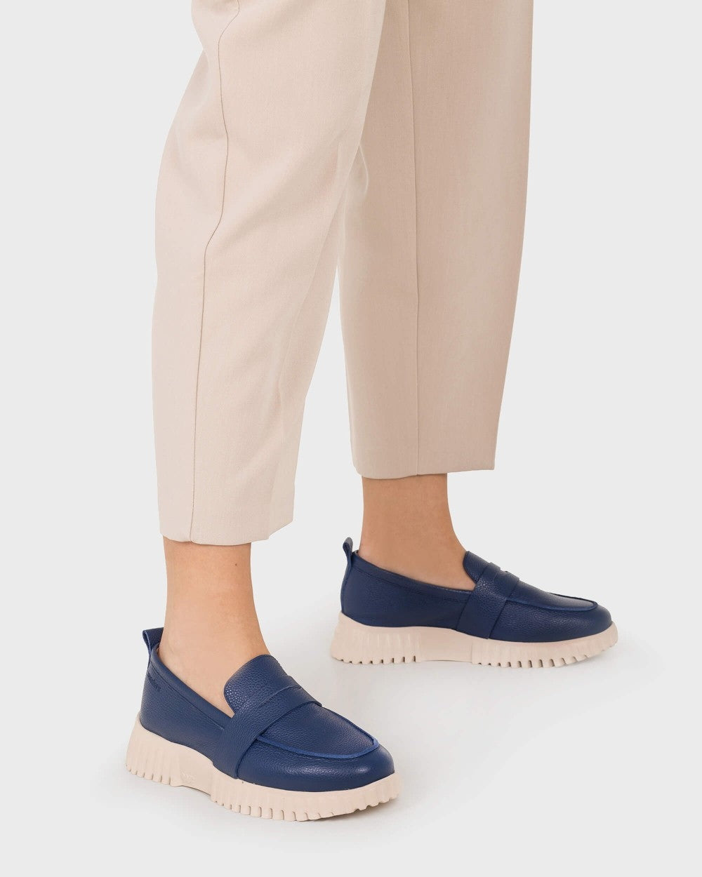 Mocasín WONDERS  Flexfly10 MARINO