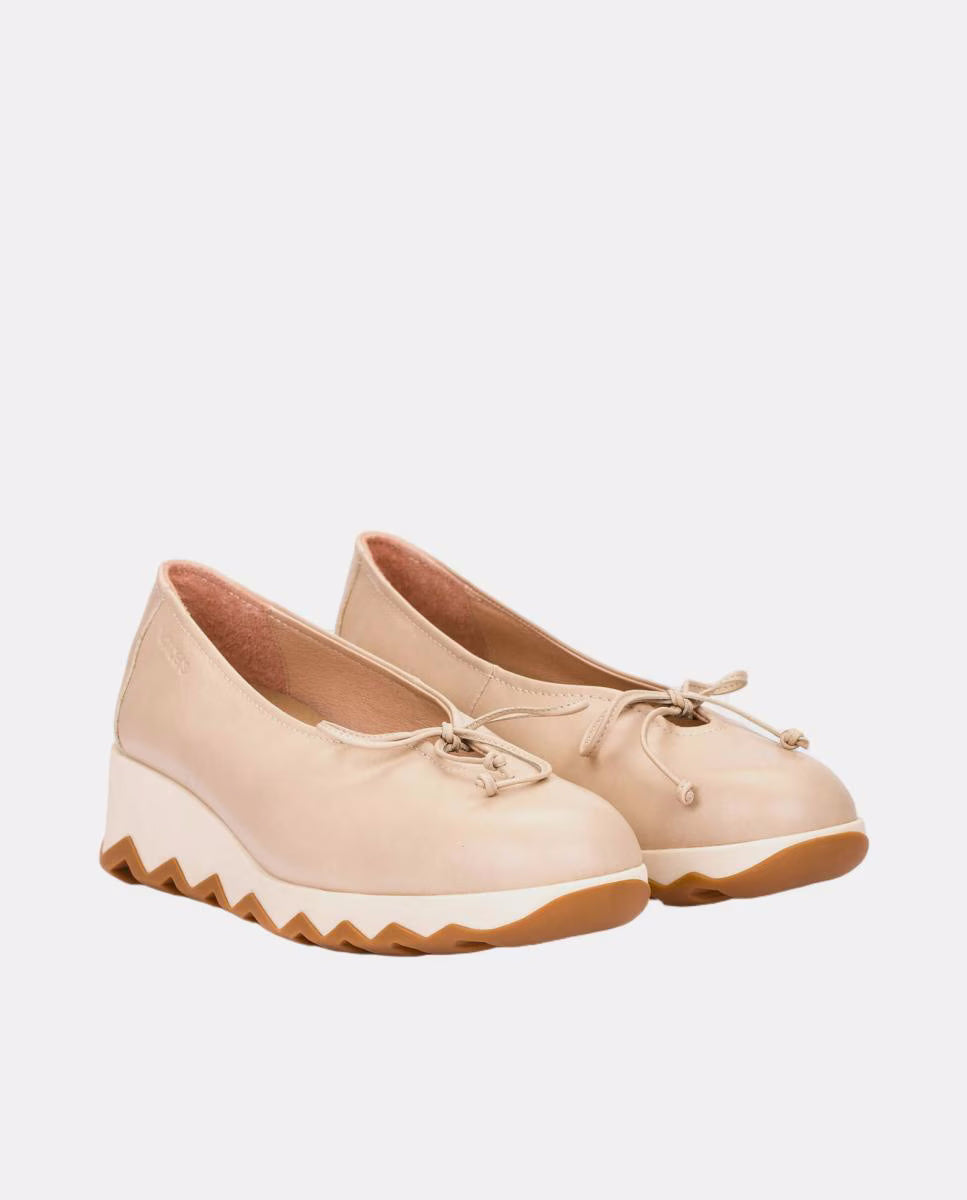 Bailarina Cuña WONDERS Simon 21 BEIGE
