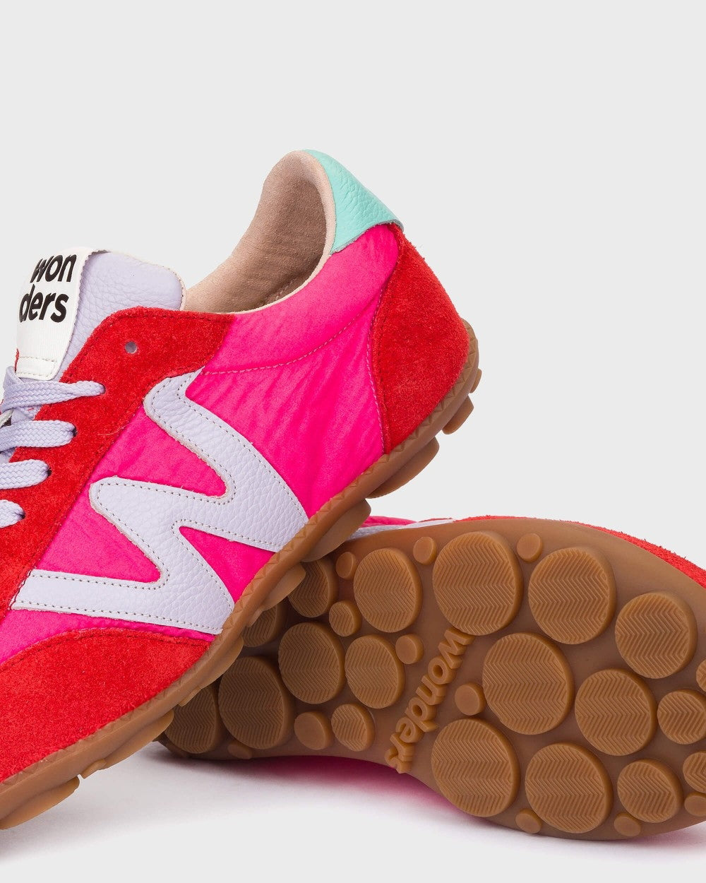 Deportiva Retro WONDERS Nysa 01 FUCSIA