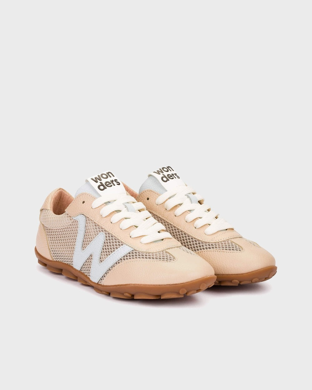 Deportiva Rejilla WONDERS Nysa 01 BEIGE