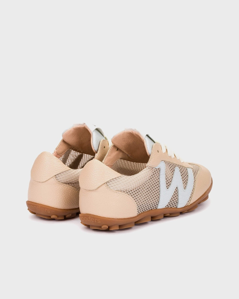 Deportiva Rejilla WONDERS Nysa 01 BEIGE